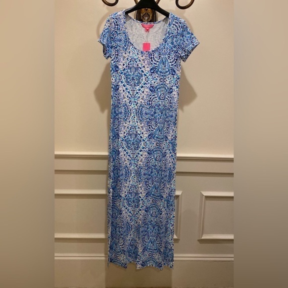 NWT 🌸LILLY PULITZER🌸 Wynne Maxi Dress … *CALL MY SHELL PHONE* … Size: S - Picture 4 of 6